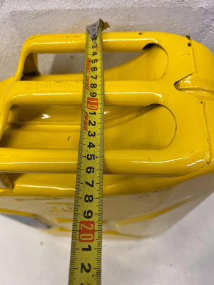 Robust 20L Yellow Metal Diesel Fuel Can