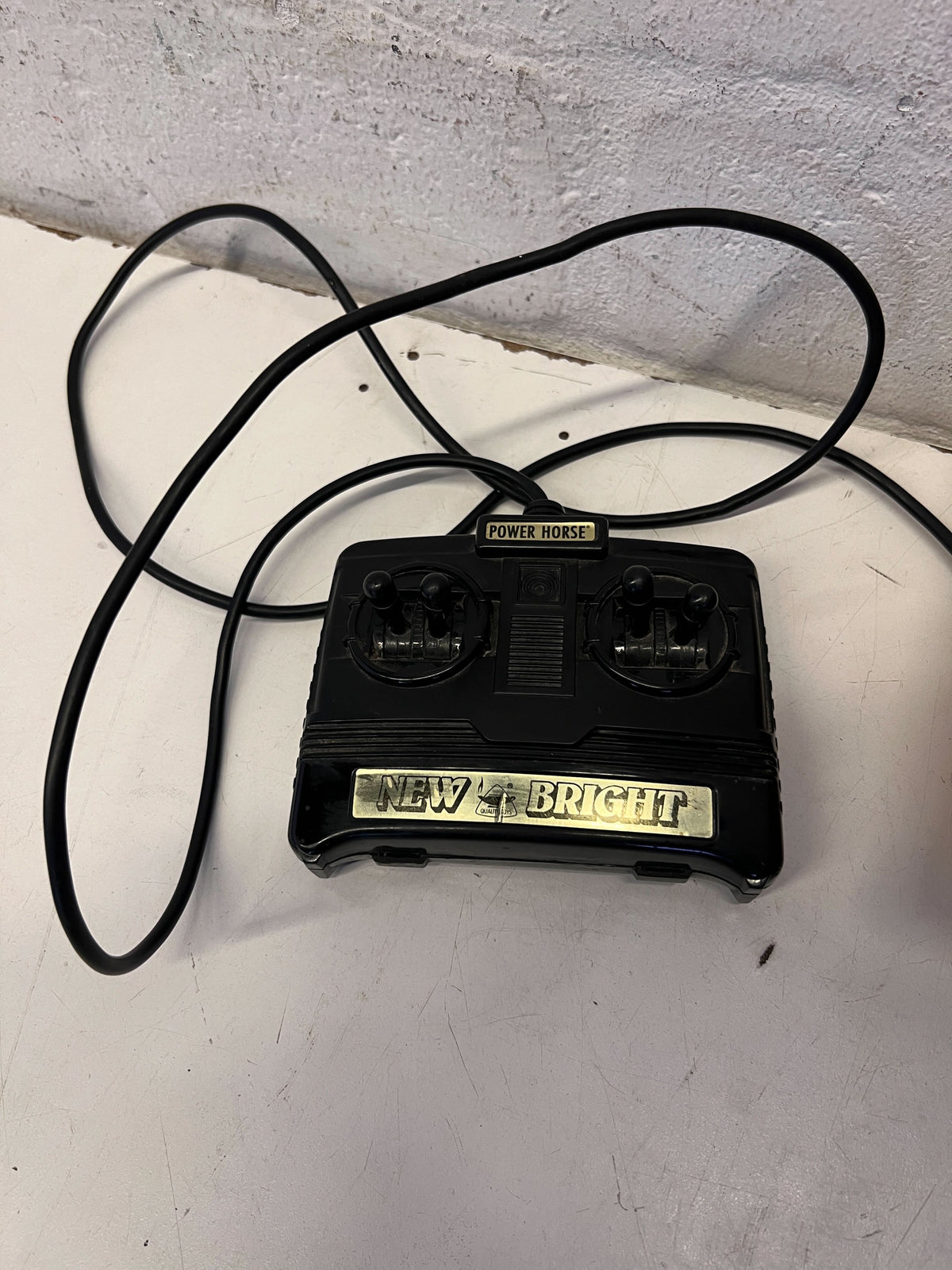 New Bright Power Horse RC Excavator Toy - Remote Control Does Not Work