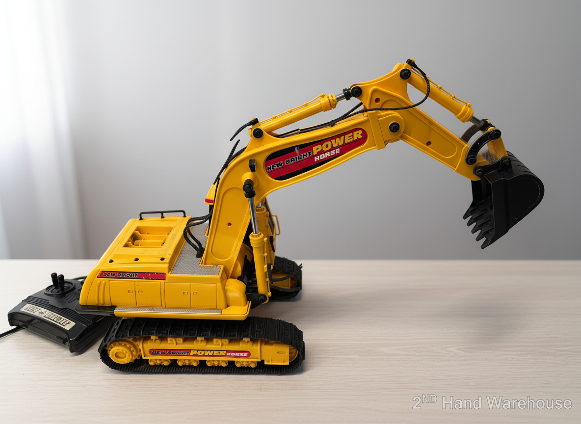 New Bright Power Horse RC Excavator Toy - Remote Control Does Not Work
