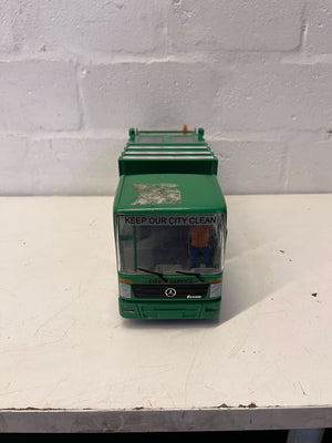 Green City Clean Toy Garbage Truck - Realistic Recycling Fun!
