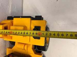 Vintage Yellow Super Crane Toy Truck