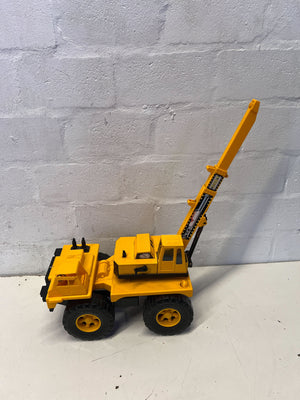 Vintage Yellow Super Crane Toy Truck