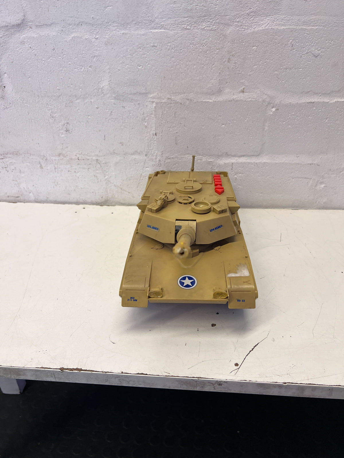 Durable US Army Military Toy Tank with Realistic Details