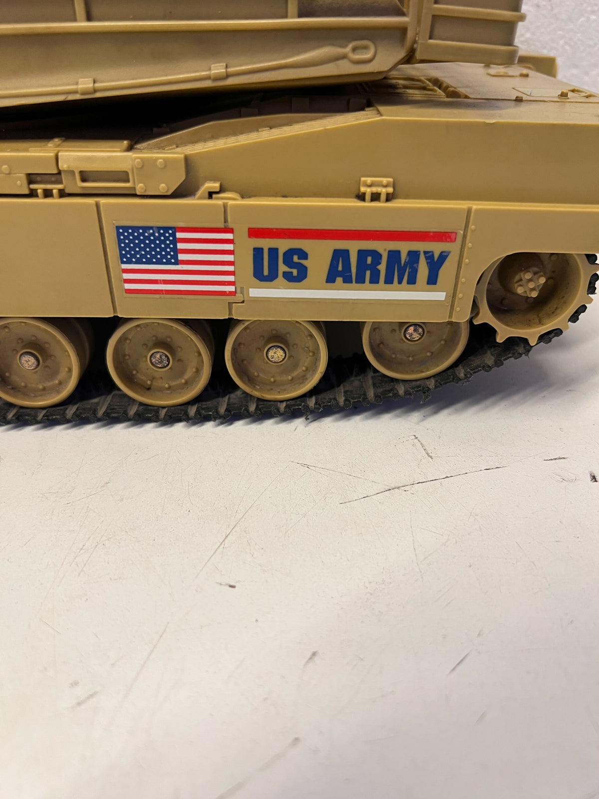 Durable US Army Military Toy Tank with Realistic Details