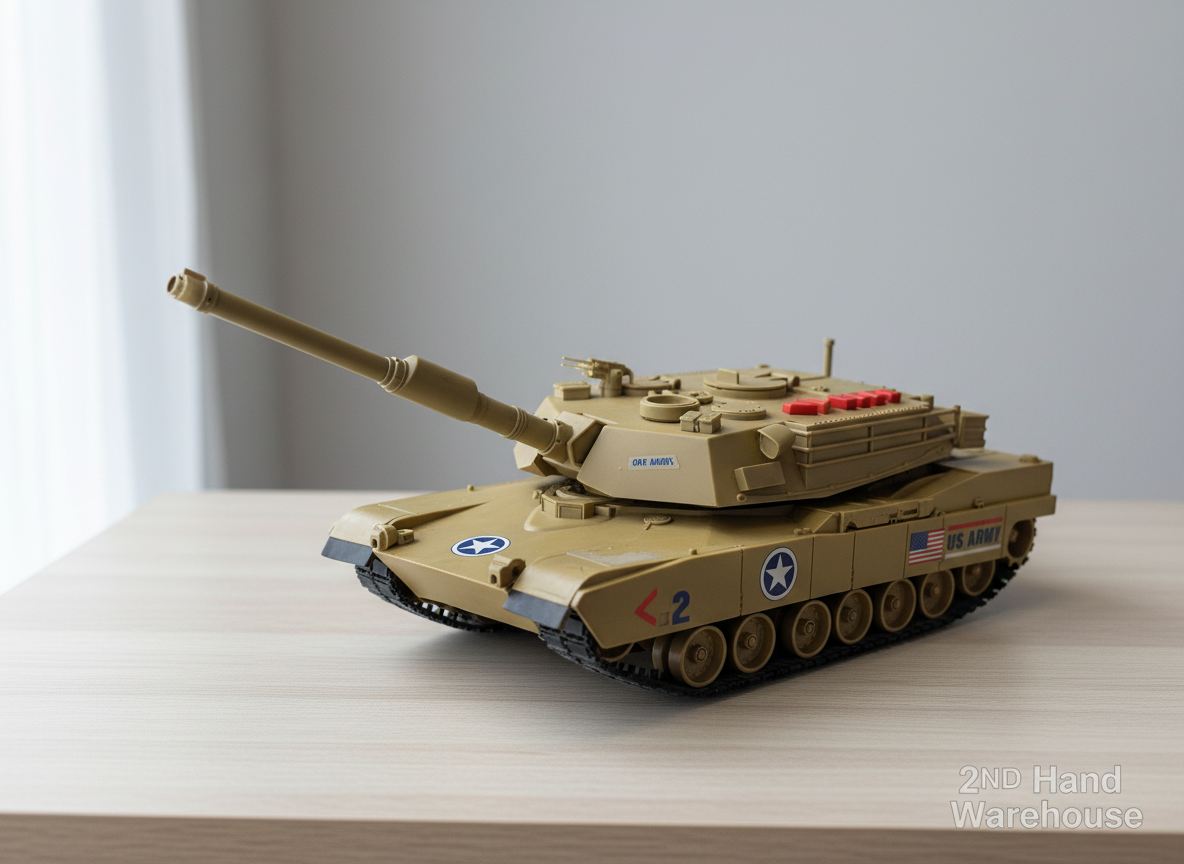 Durable US Army Military Toy Tank with Realistic Details