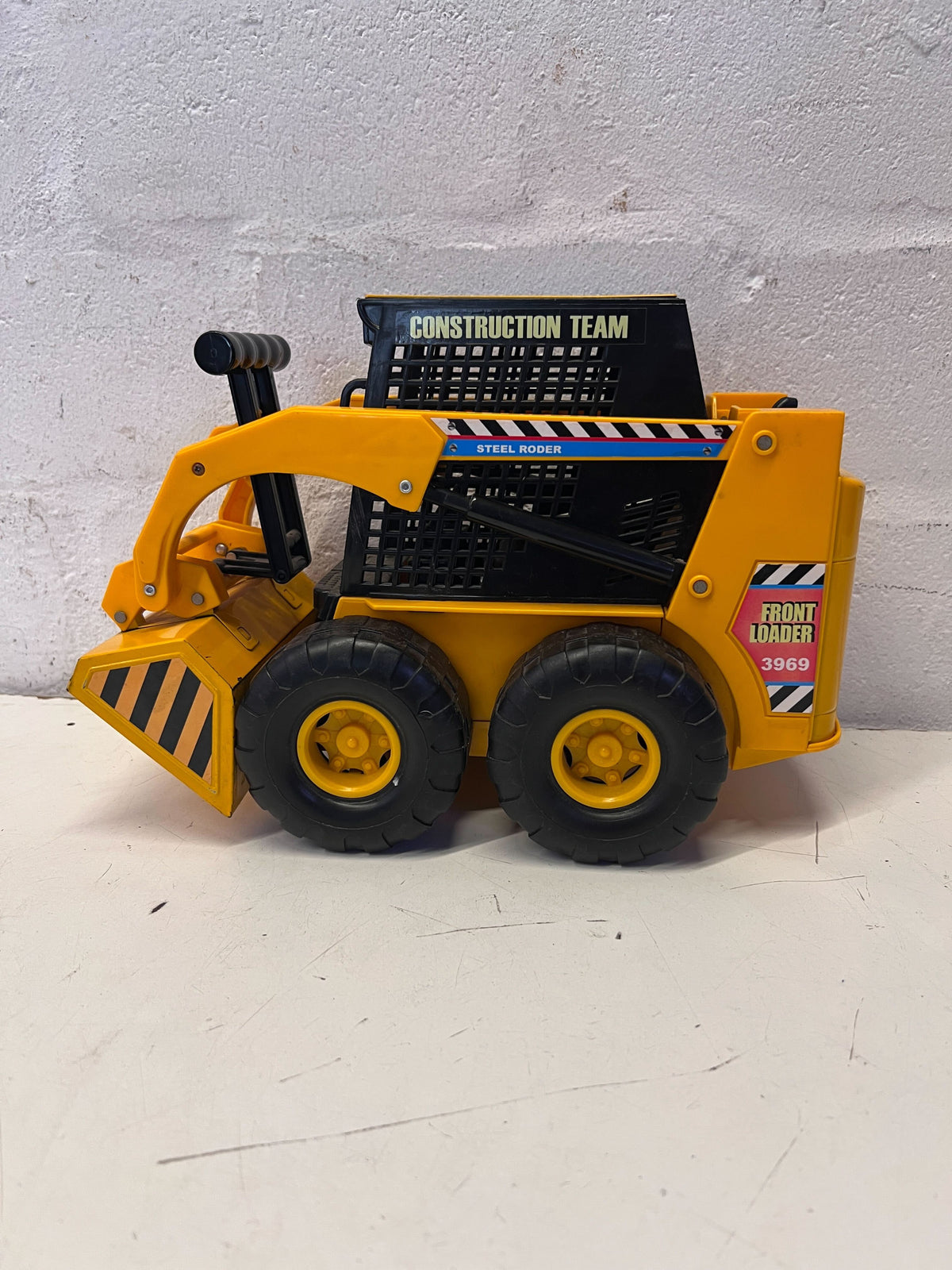 Classic Yellow Toy Construction Team Front Loader