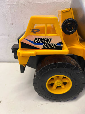Classic Yellow Toy Cement Mixer Truck