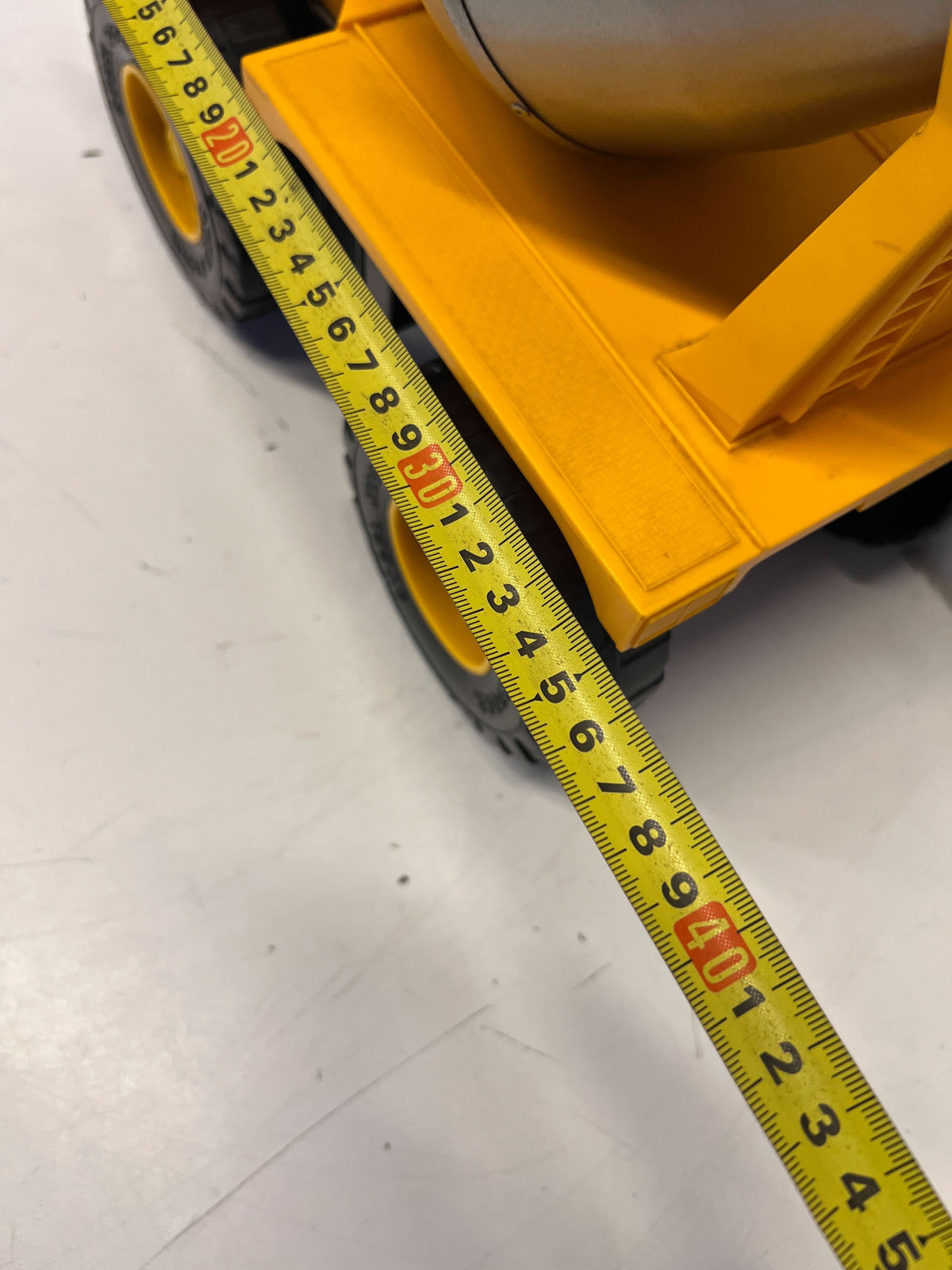 Classic Yellow Toy Cement Mixer Truck