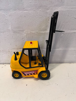 Vintage Jumbo Fork Lift Toy - Classic Yellow & Black Play Vehicle