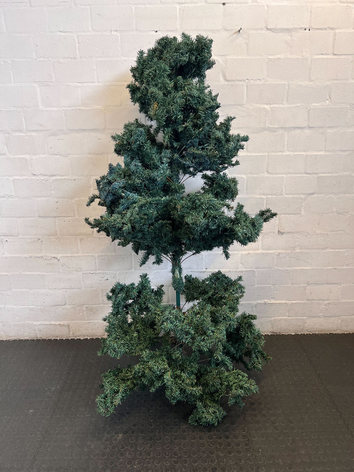 Artificial Green Christmas Tree - 5 Feet - Slightly Worn Branches