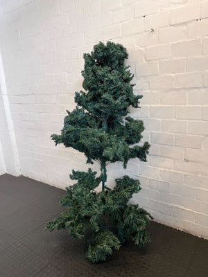 Artificial Green Christmas Tree - 5 Feet - Slightly Worn Branches