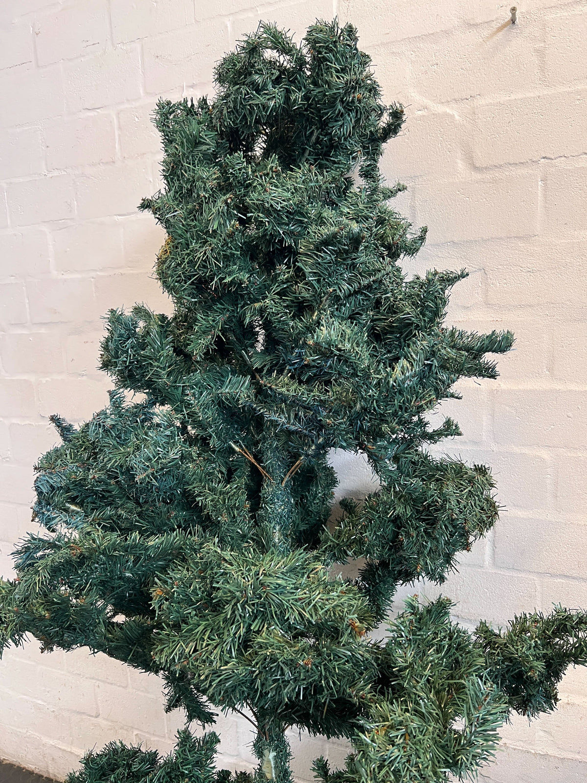 Artificial Green Christmas Tree - 5 Feet - Slightly Worn Branches
