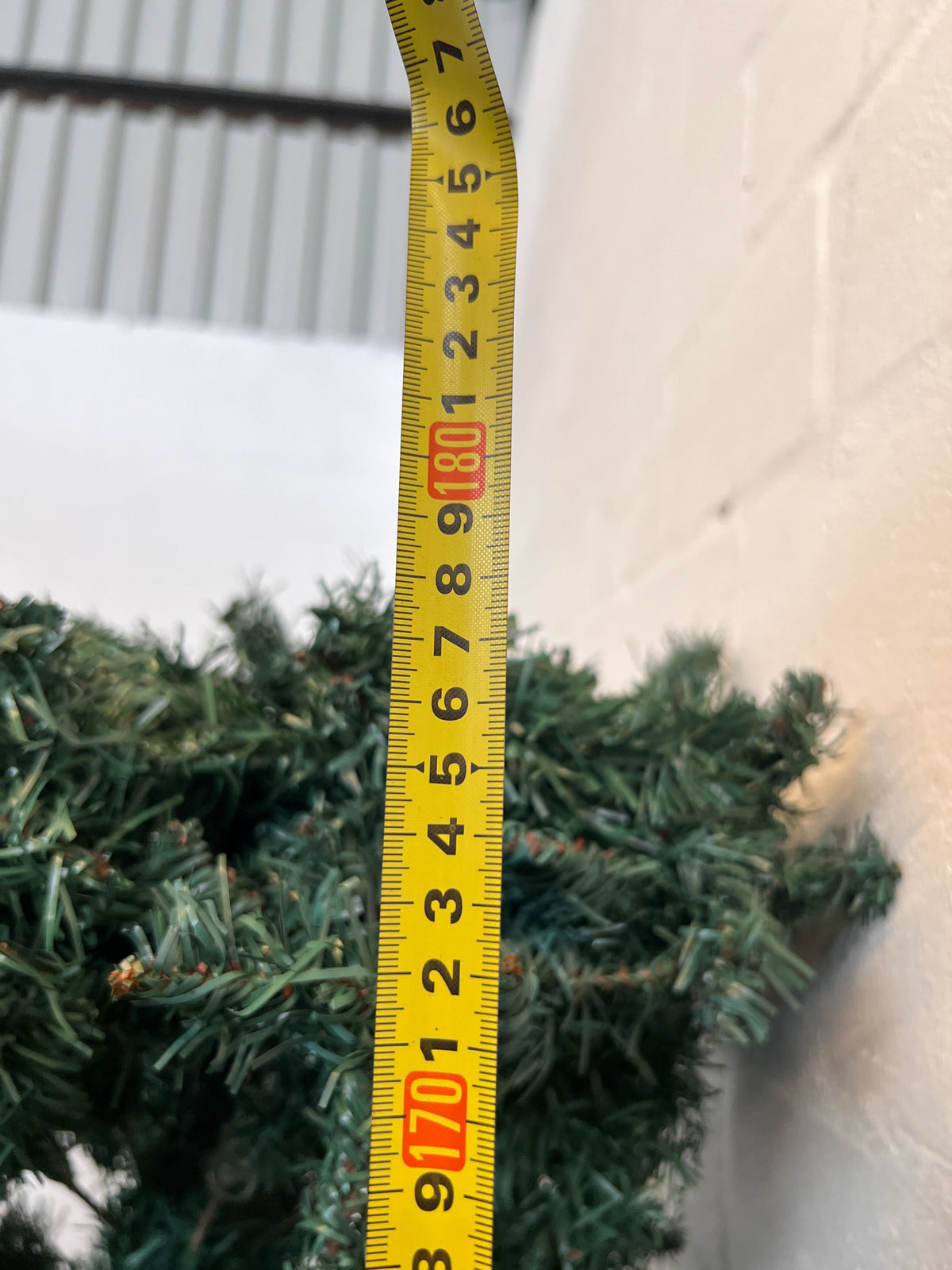 Artificial Green Christmas Tree - 5 Feet - Slightly Worn Branches