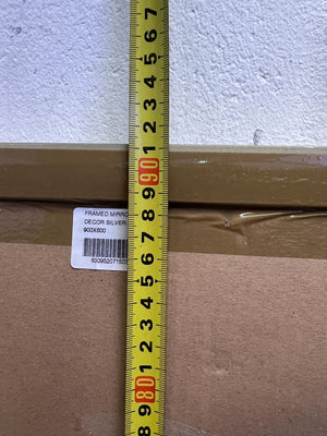 Elegant Silver Framed Mirror - Versatile Home Decor ✨