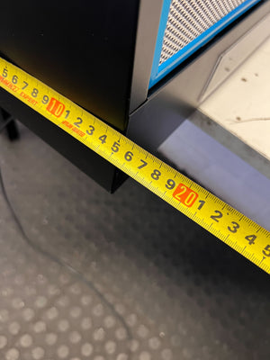 Defy Six Hundred Black Kitchen Extractor Hood