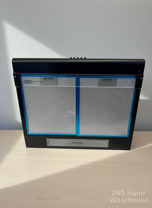 Defy Six Hundred Black Kitchen Extractor Hood