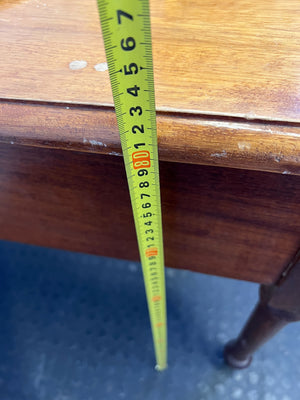 Charming Vintage Wooden Washstand with Basin & Faucet
