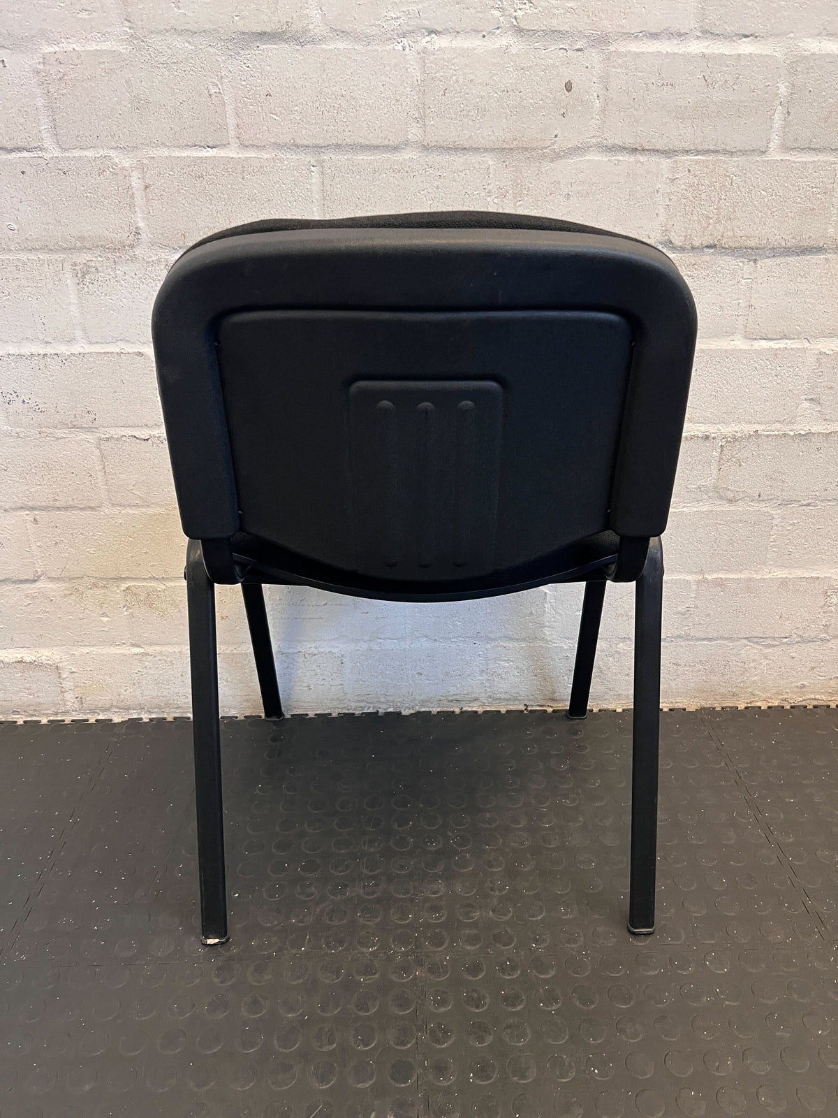 Sturdy Black Fabric Office Chair - Visitor/Meeting Seating - 18 Available - 2ndhandwarehouse.com