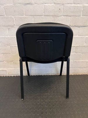 Sturdy Black Fabric Office Chair - Visitor/Meeting Seating - 18 Available - 2ndhandwarehouse.com