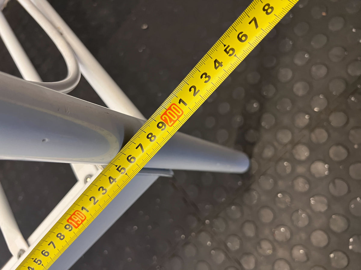 Charming White Metal Single Bed Frame with Heart Design