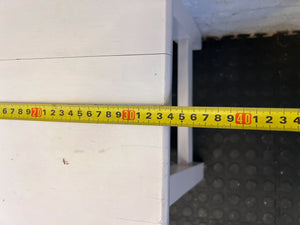 Pine stool white  -Rec09SJCXPM1P- GOOD TO UPLOAD - Good