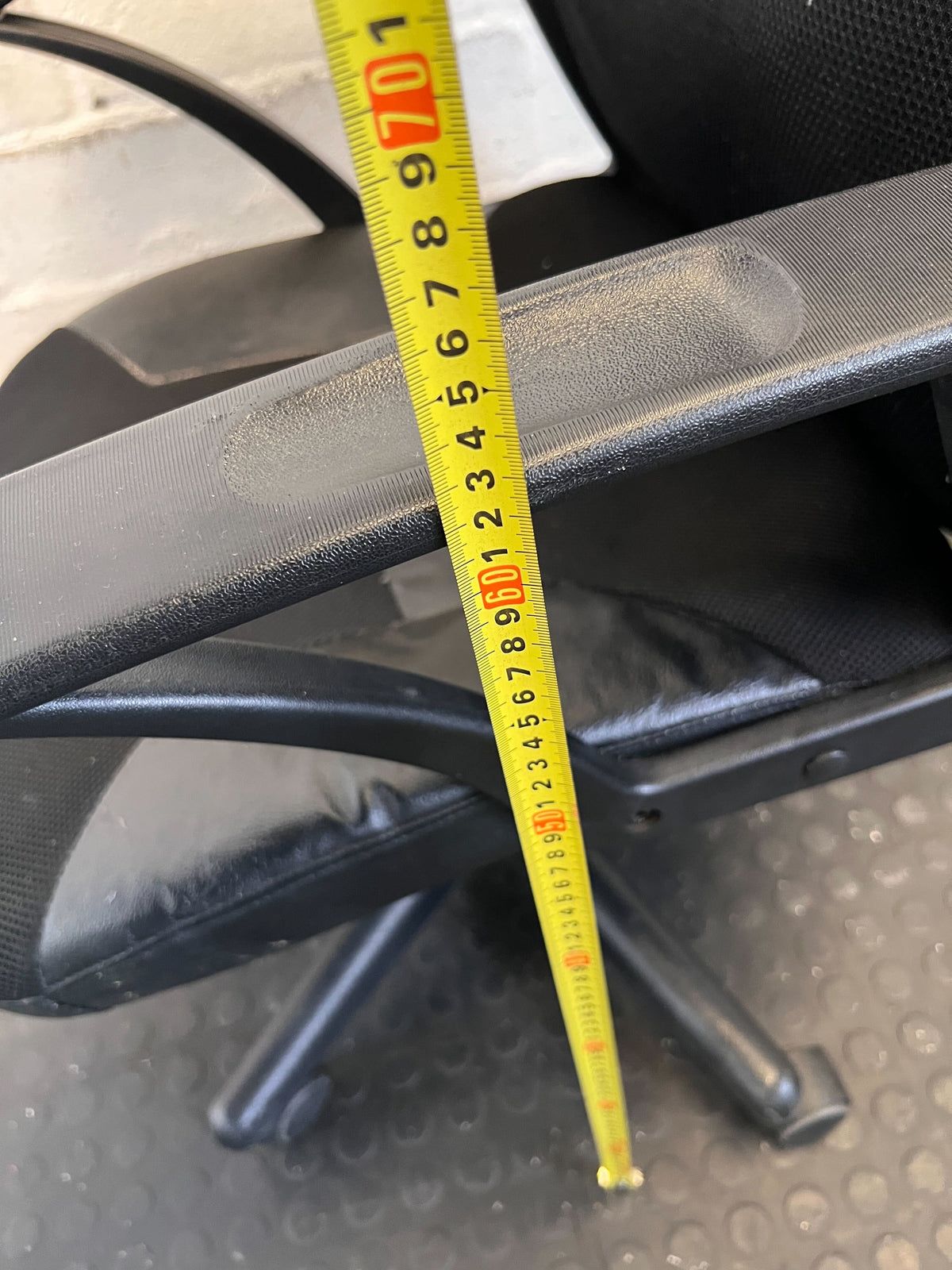 Pre-Loved Black High-Back Office Chair - Hydraulics Dos Not Work