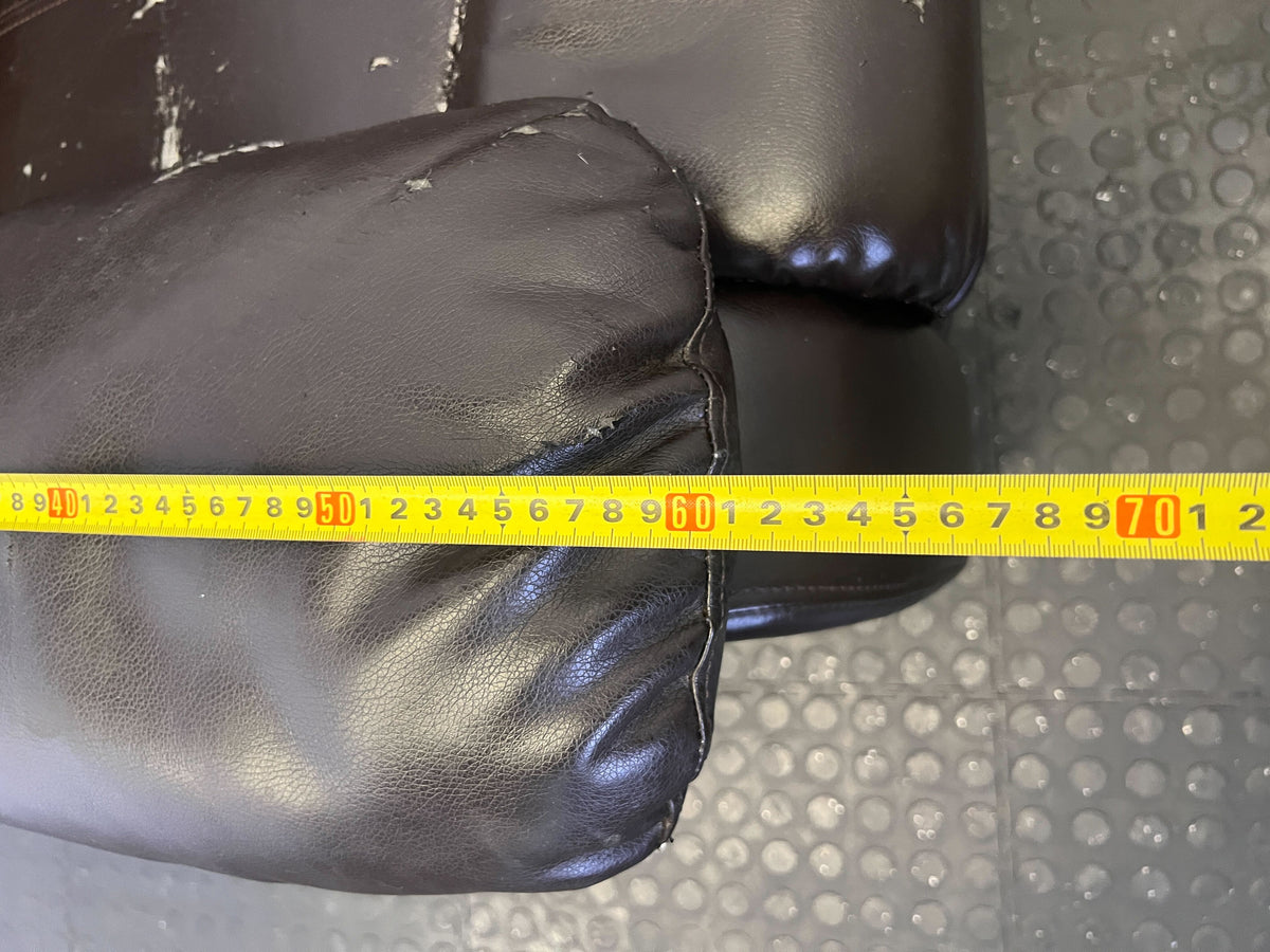 Pre-Loved Dark Brown Recliner Chair - Needs TLC