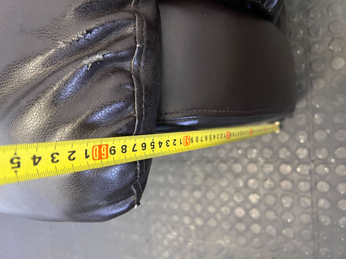 Pre-Loved Dark Brown Recliner Chair - Needs TLC