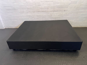 Sleek Black Low-Profile Queen Bed Base ✨