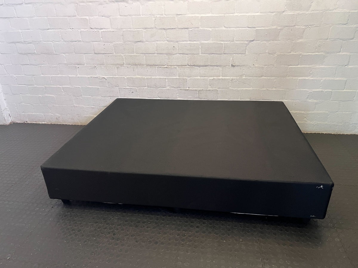 Sleek Black Low-Profile Queen Bed Base ✨