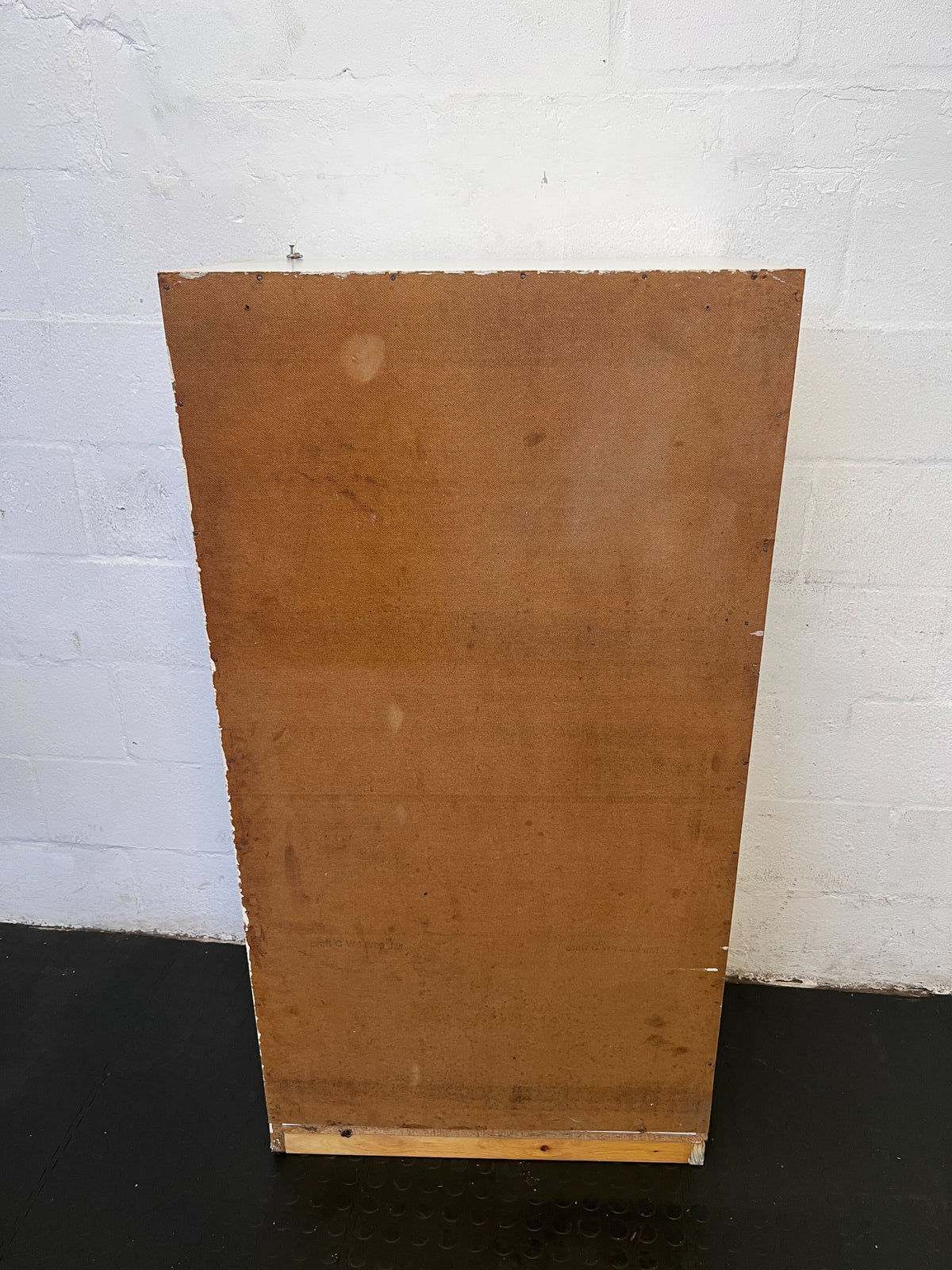 Versatile White Storage Cabinet with Single Door