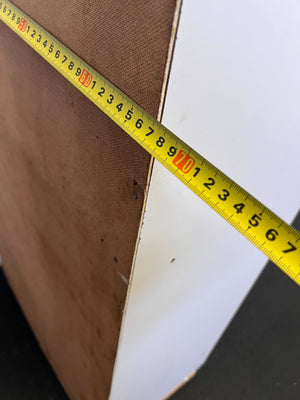 Versatile White Storage Cabinet with Single Door