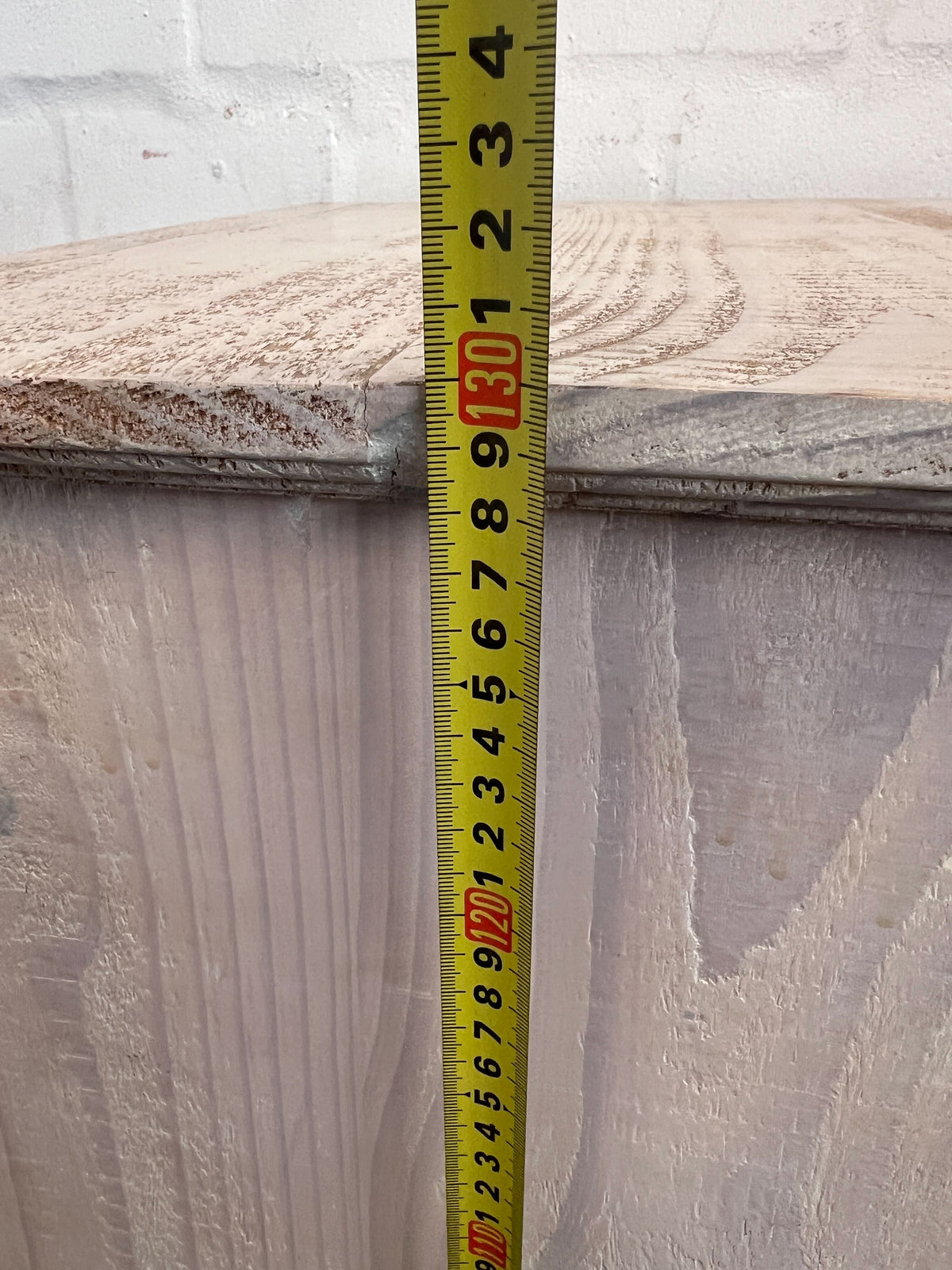 Rustic Pine Storage Unit with Drawers & Shelf