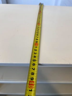 Chic White 4-Tier Bookshelf with Classic Design