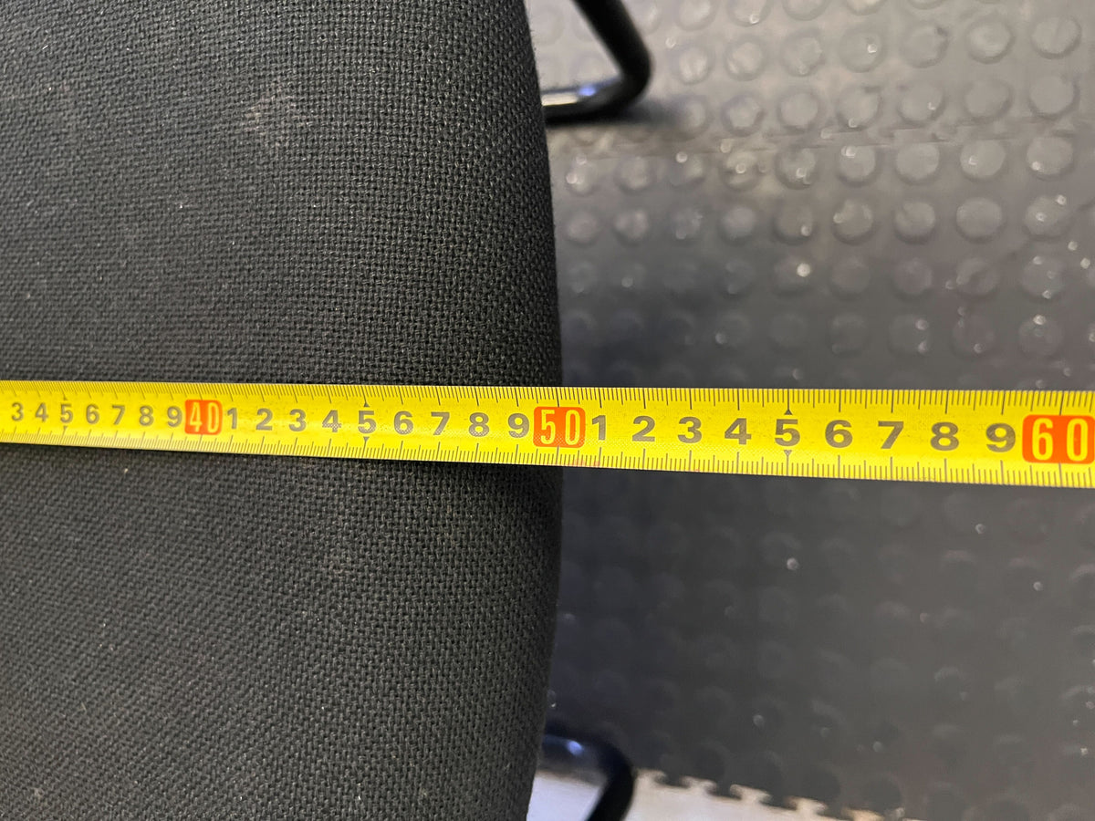 Stylish Used Office Chair - Red & Black Cantilever Design