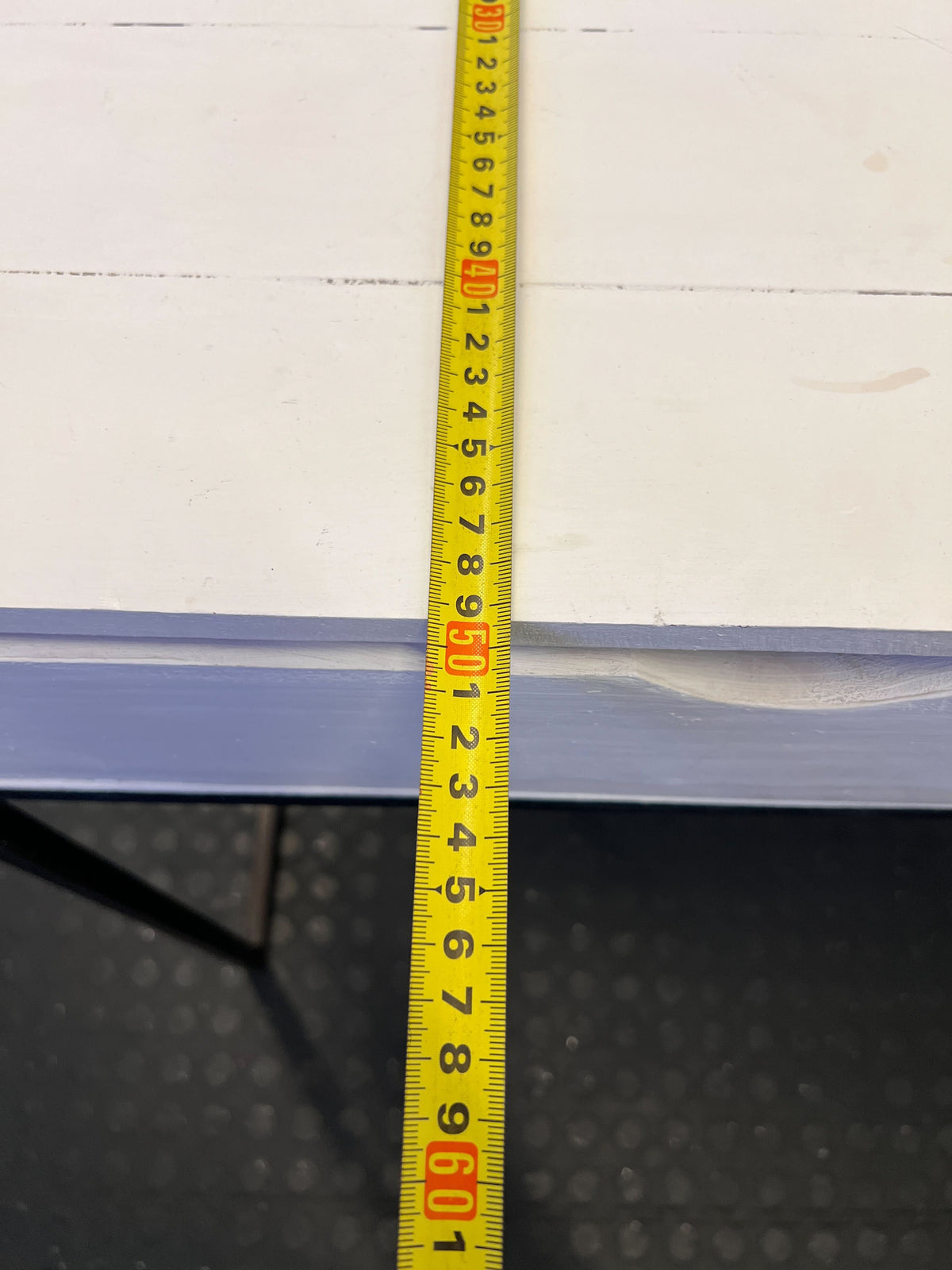 Modern White & Black Two-Drawer Desk