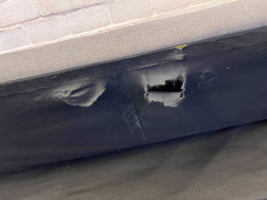 Modern Grey Fabric Sofa Bed - Compact & Versatile