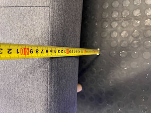 Modern Grey Fabric Sofa Bed - Compact & Versatile