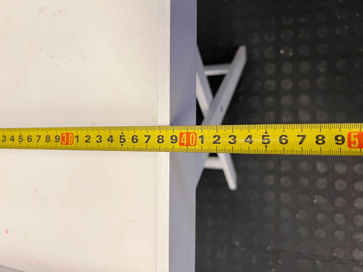 Modern White Foldable Side Table