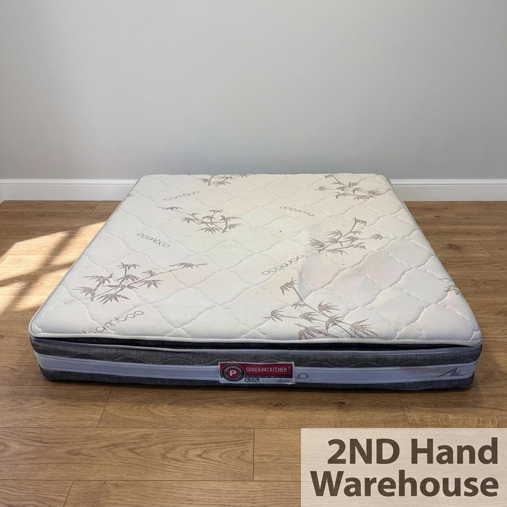 Dreamcatcher Bamboo Comfort King Mattress - Good Condition