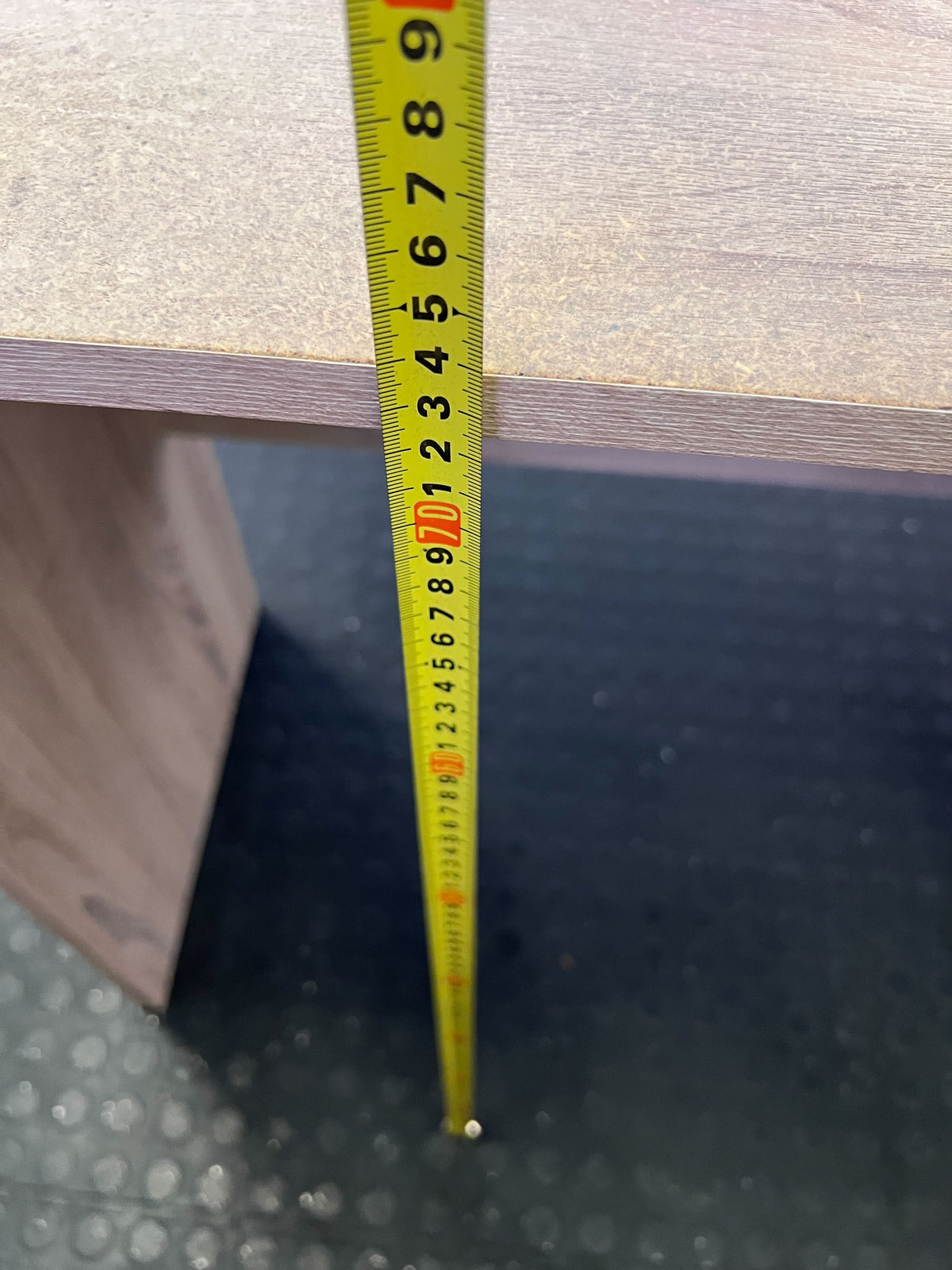 Compact Light Wood Desk with 2 Drawers - Home Office/Study