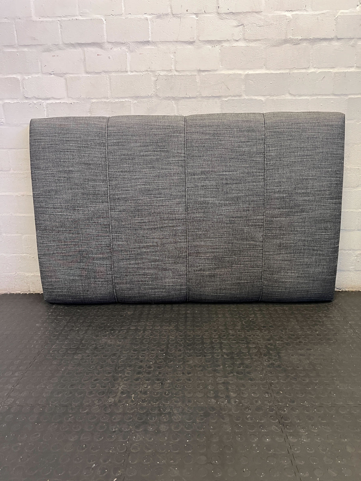 Grey Upholstered Coricraft Queen Headboard - Modern Design