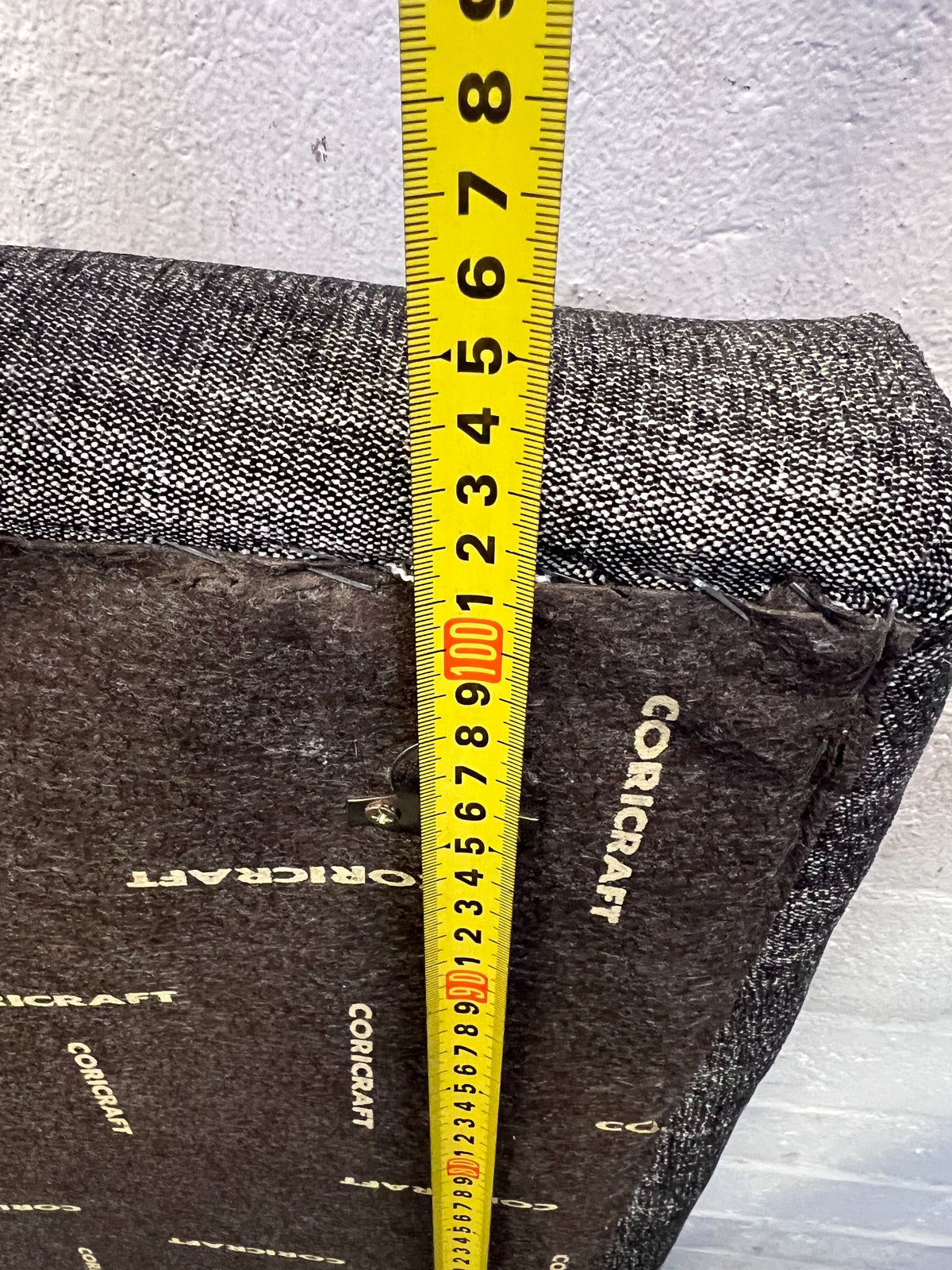 Grey Upholstered Coricraft Queen Headboard - Modern Design