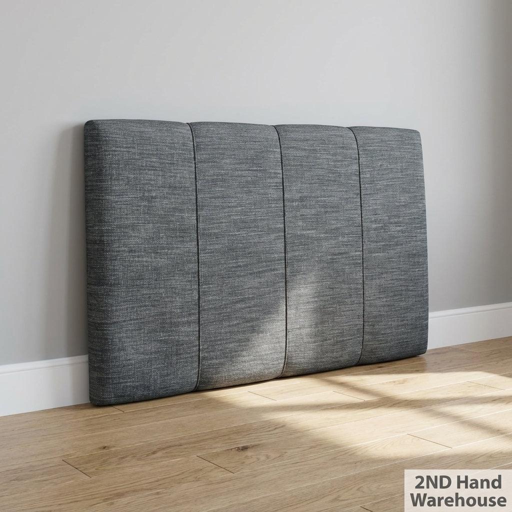 Grey Upholstered Coricraft Queen Headboard - Modern Design