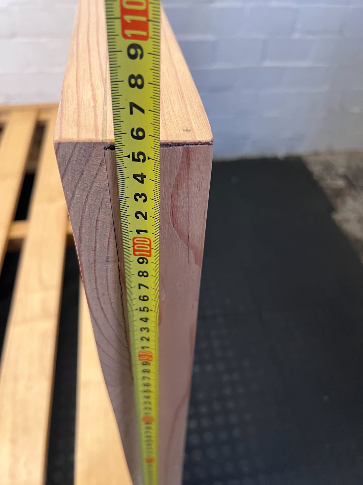 Modern Minimalist Wooden Bed Frame with Headboard & Drawers