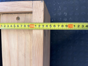 Modern Minimalist Wooden Bed Frame with Headboard & Drawers