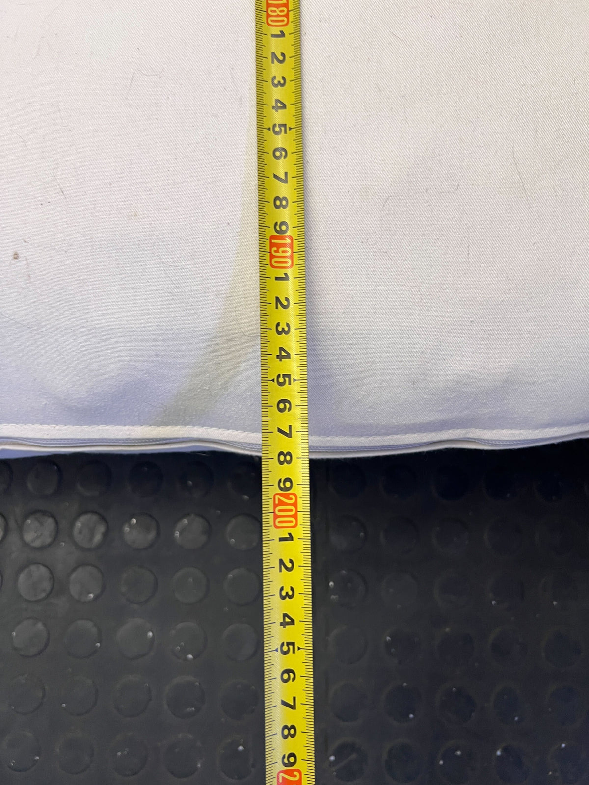 Versatile Cream Futon Mattress with Wooden Base