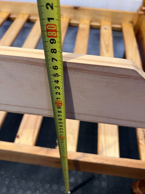 Classic Solid Pine Single Bed Frame with Slats