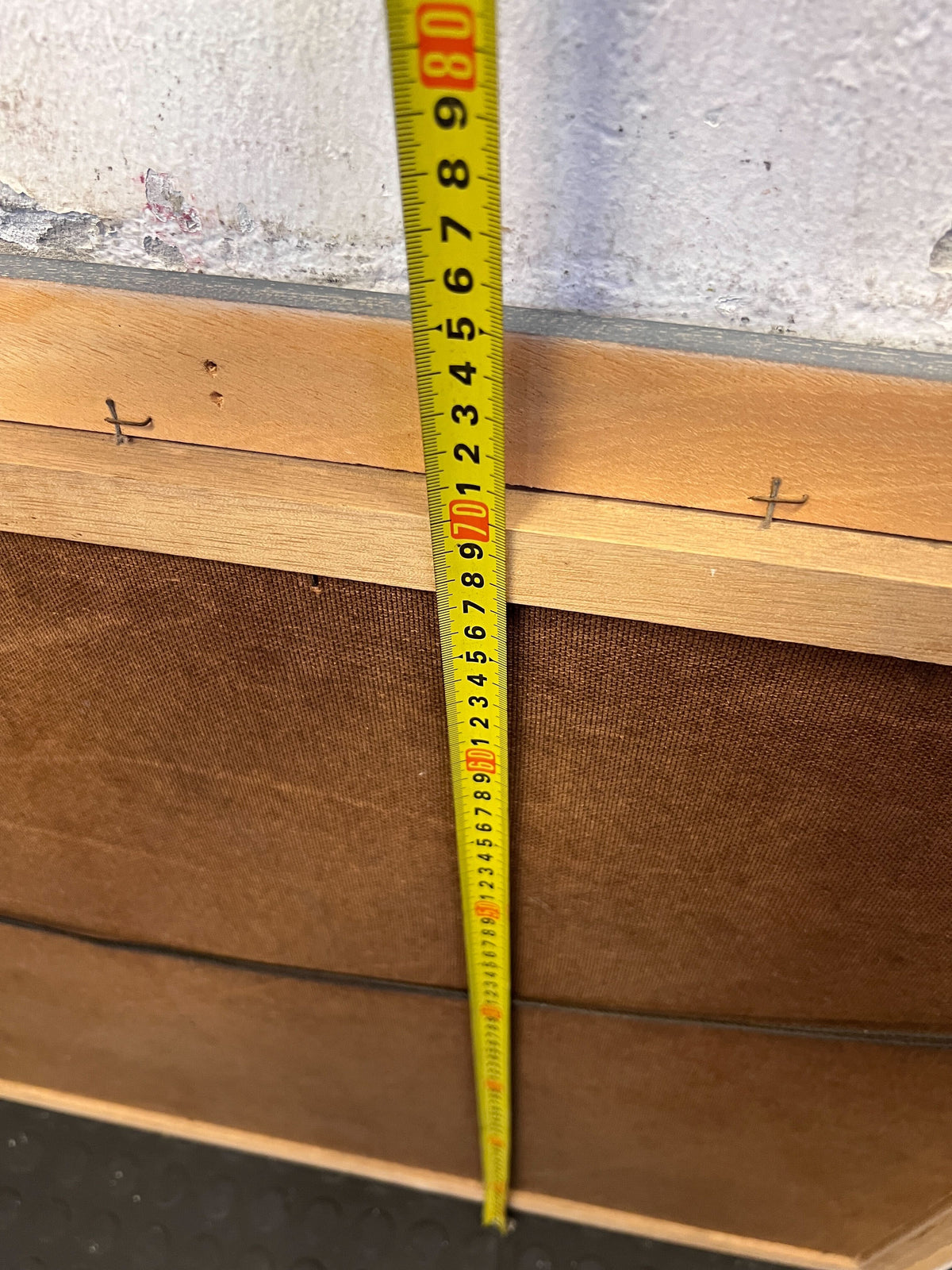 Charming Coastal Cottages Framed Oil Painting