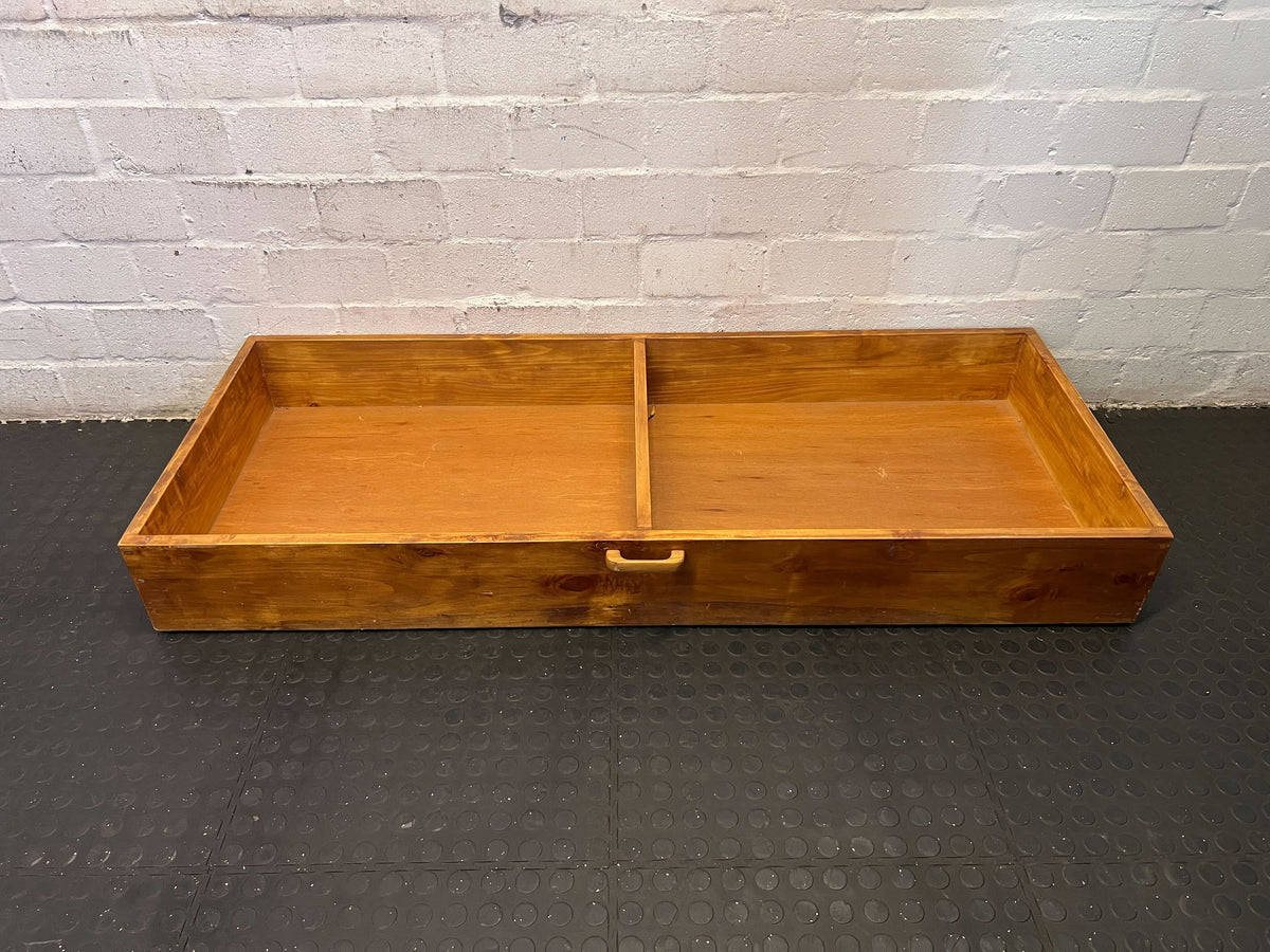 Vintage Wooden Divided Storage Tray
